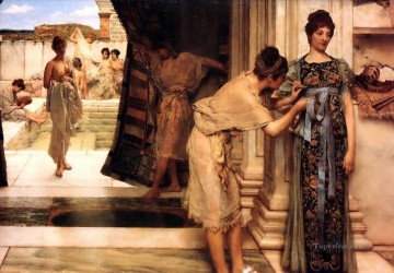 The Frigidarium Romantic Sir Lawrence Alma Tadema Oil Paintings